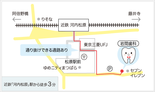 松原診療所　地図